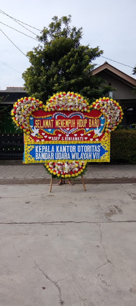 Papan bunga premium Rizz Florist